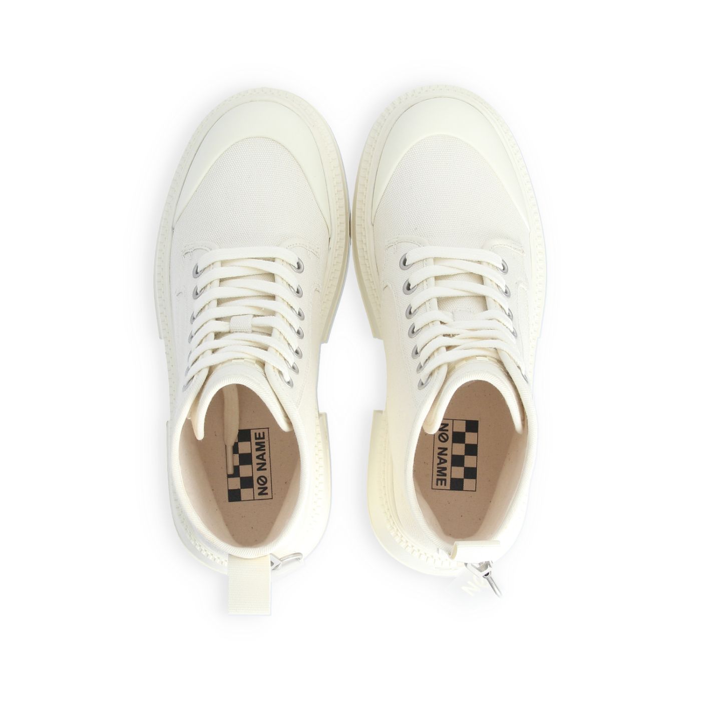 STRONG BOOTS - CANVAS RECYCLED* - IVORY SOLE IVORY